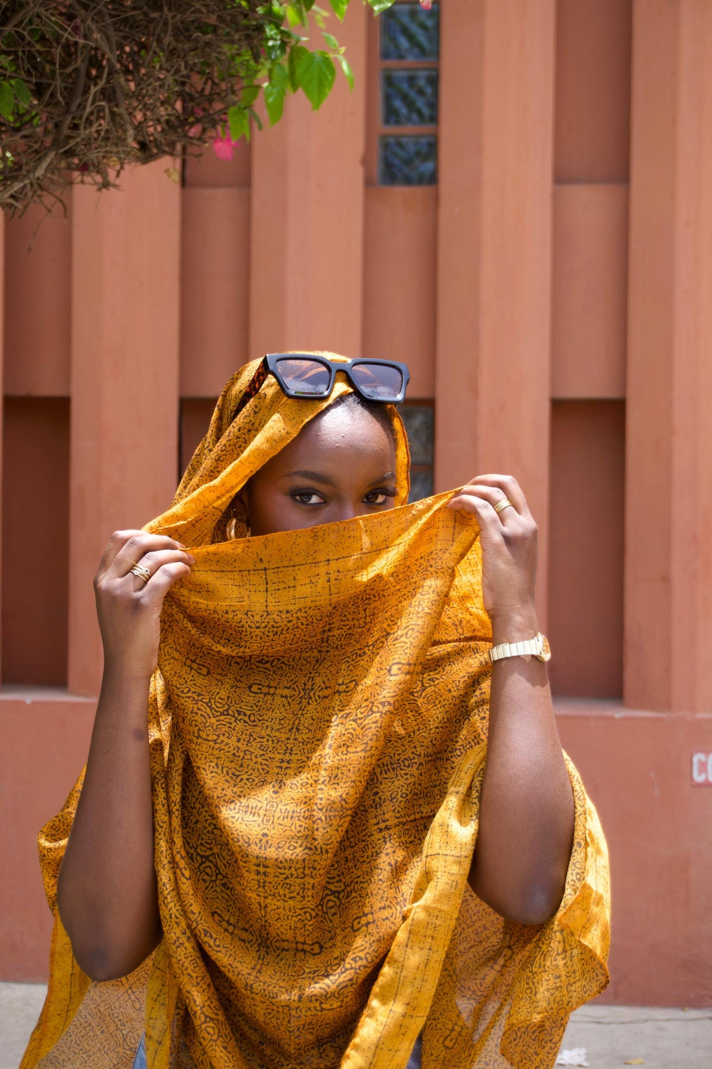 Sunset scarf