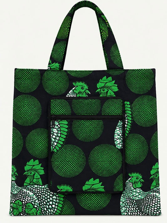 Tote bag pliable