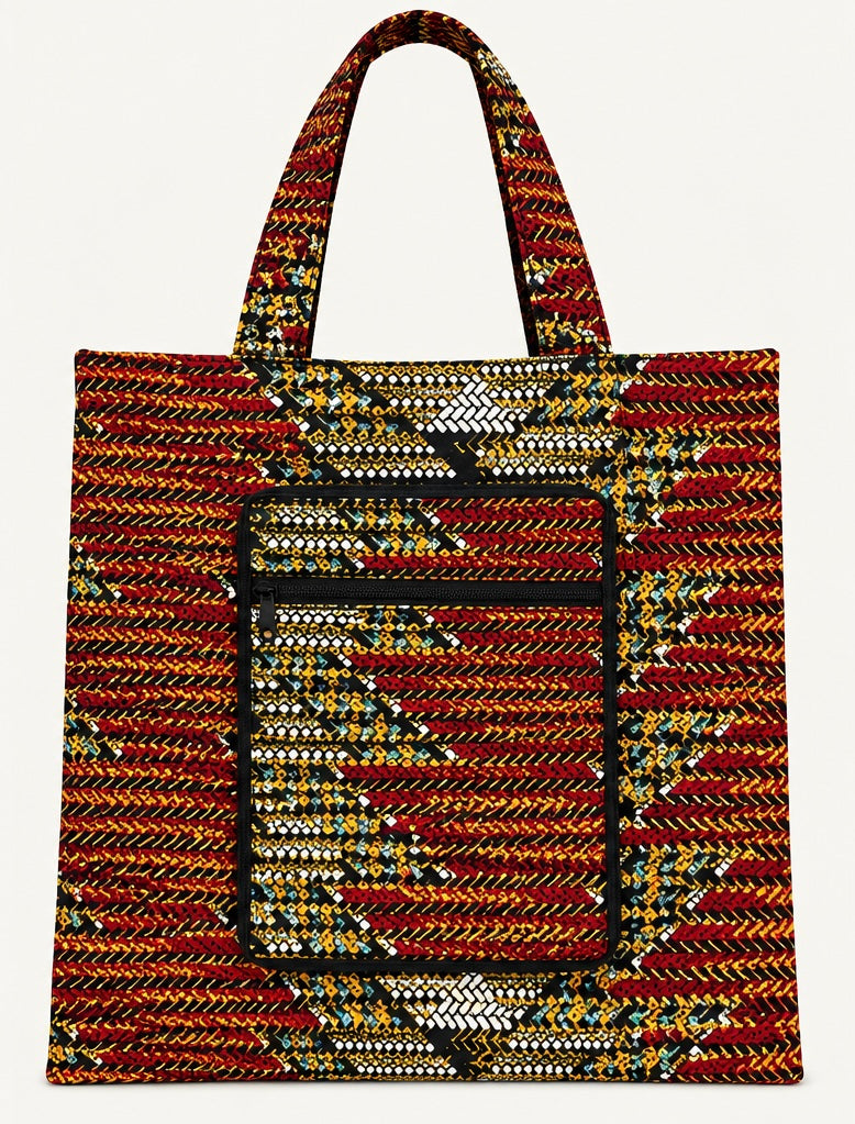 Tote bag pliable