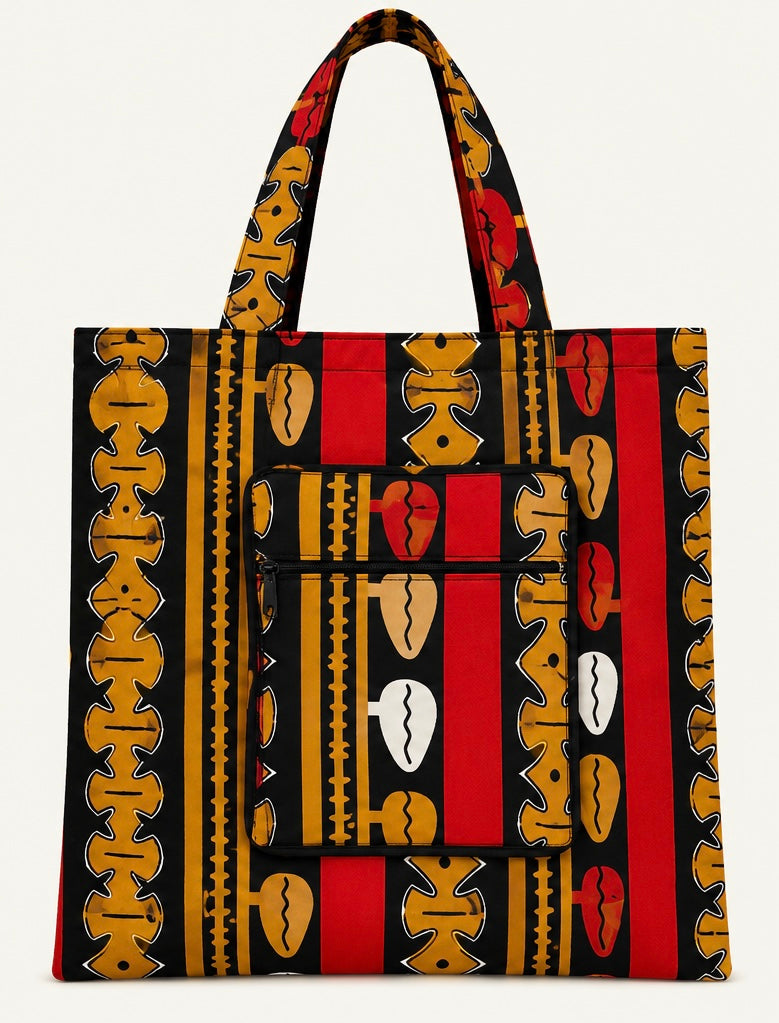 Tote bag pliable