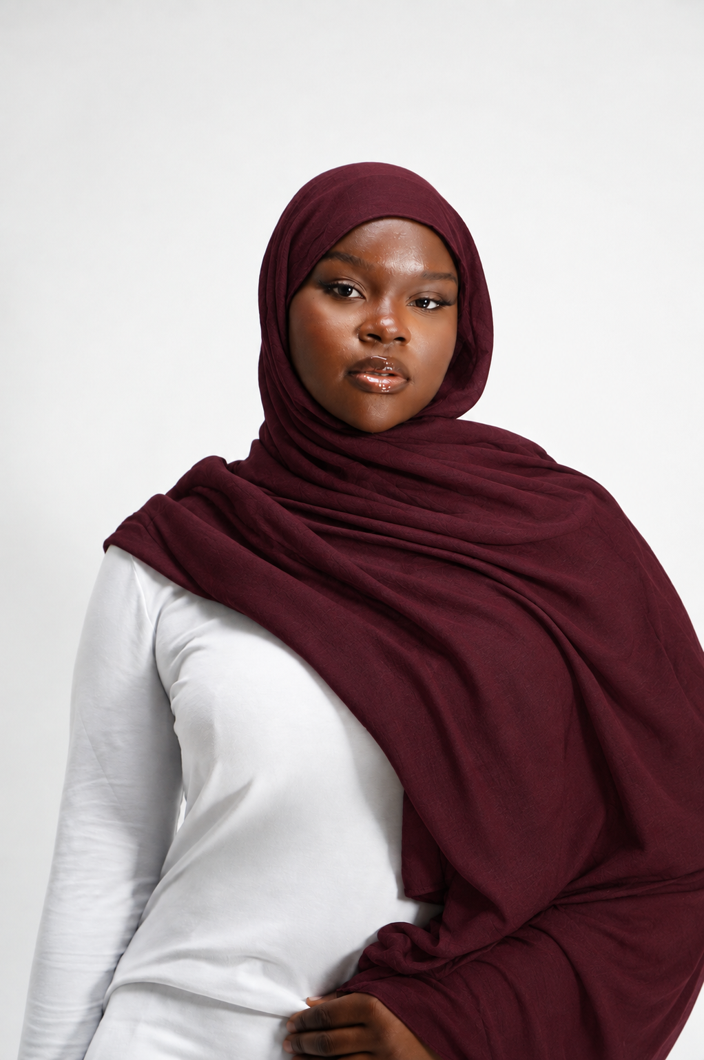 Voile Modal Burgundy — The Basics Collection